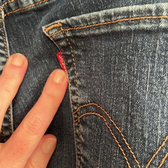 Women’s Red Tag Levi’s Perfectly Slimming 512 Bootcut size 16. Stretchy - Picture 6 of 8